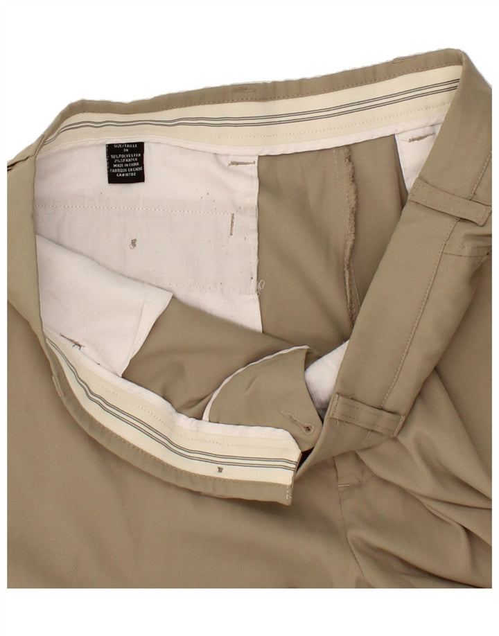 DOCKERS Mens Chino Shorts W38 XL  Beige Polyester Vintage Dockers and Second-Hand Dockers from Messina Hembry 