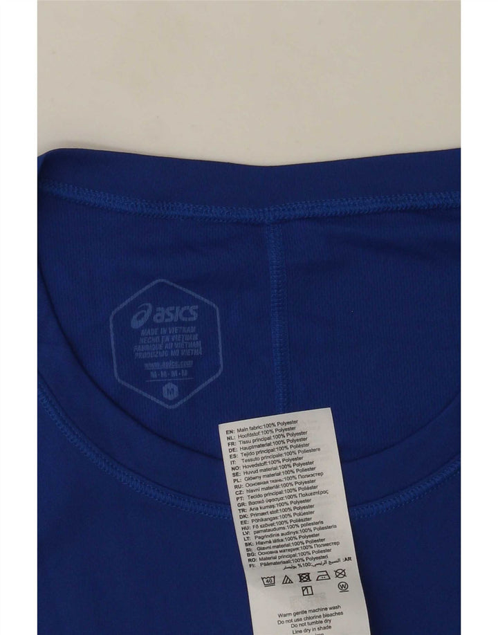 Canotta Asics Uomo Blu Medio Poliestere