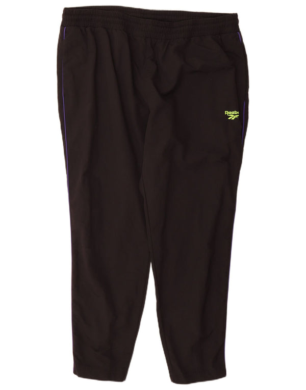 Pantaloni da tuta Reebok da uomo XL in nylon nero