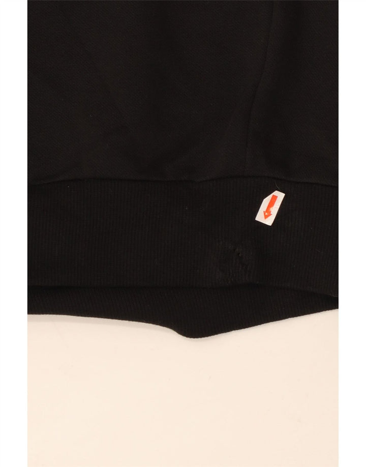 Felpa grafica da uomo Puma Jumper XS in cotone nero