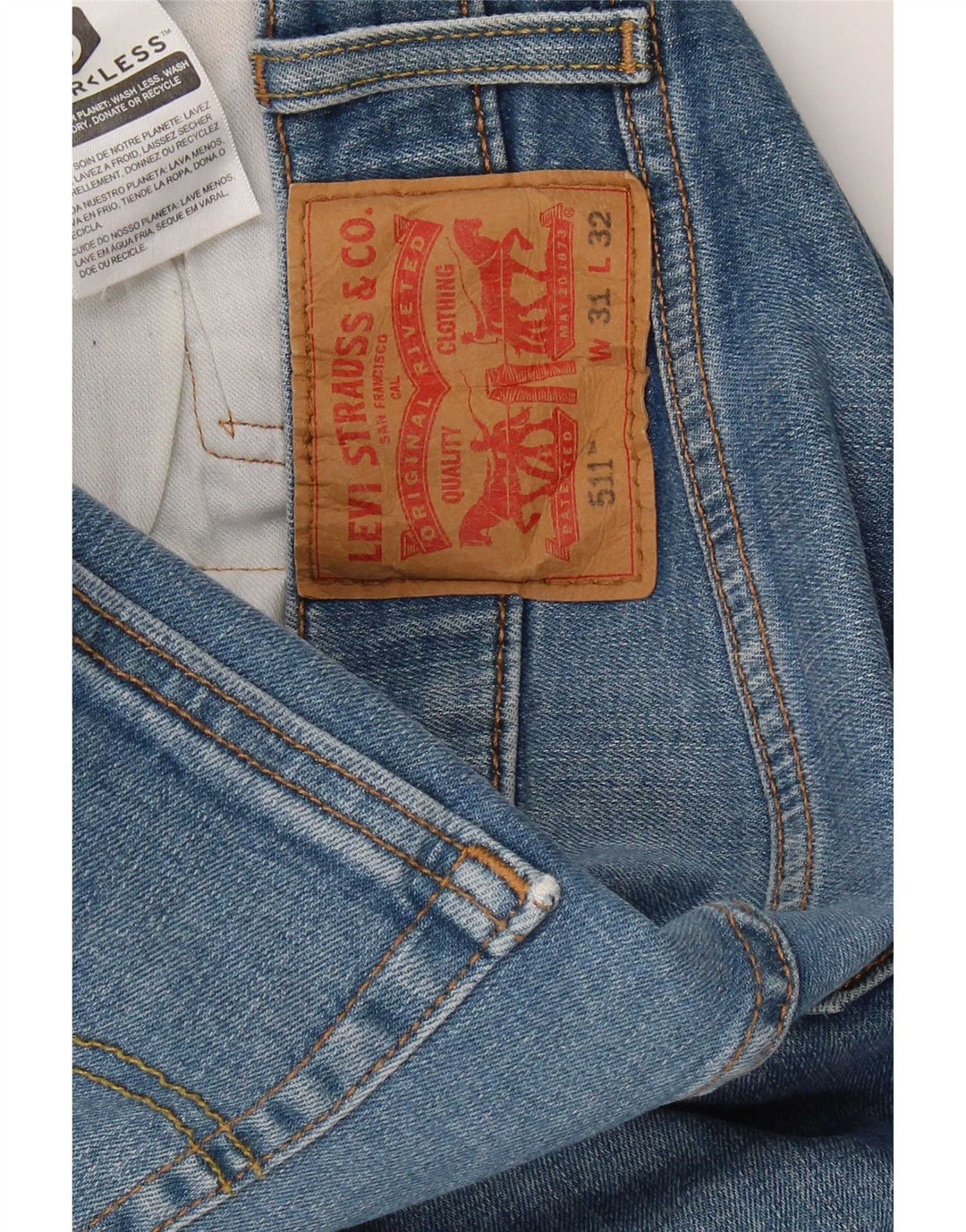 Jeans Levi's Uomo 511 Slim W31 L26 Blu