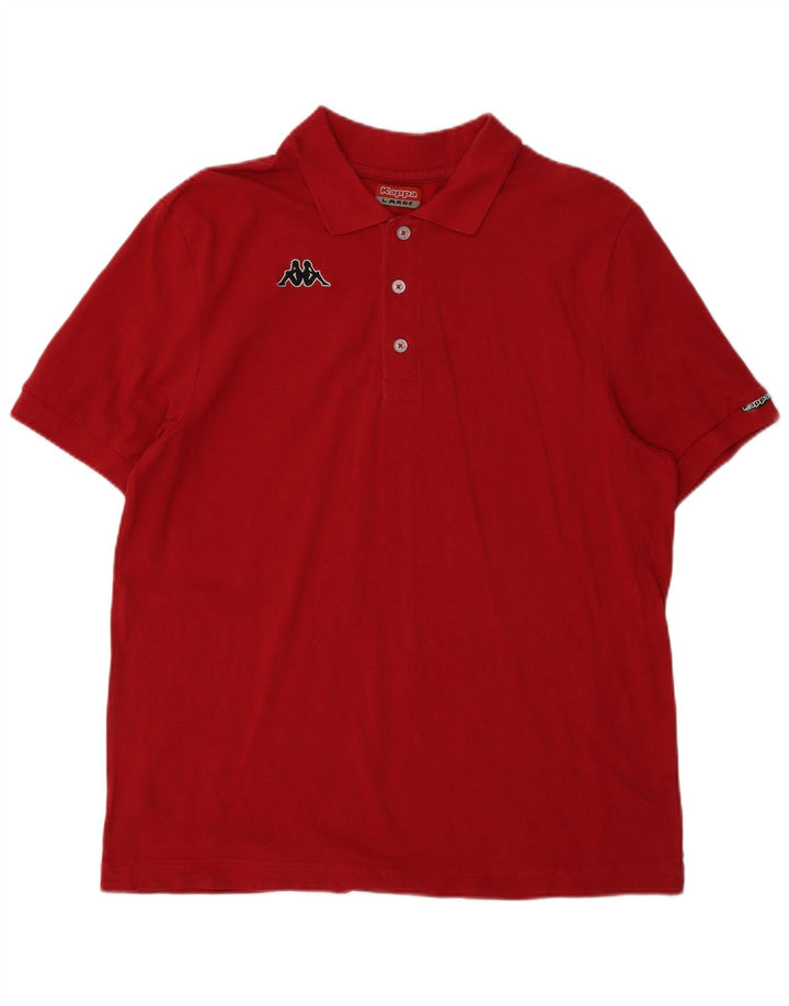 Polo Kappa Uomo Large Rossa
