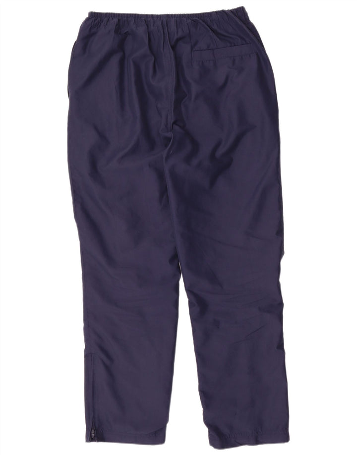 Pantaloni da tuta da uomo ELLESSE grandi in poliestere blu navy