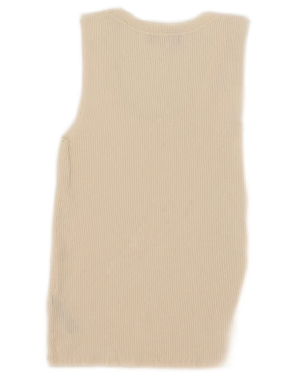 Canotta da donna Marks & Spencer UK 12 Viscosa beige medio