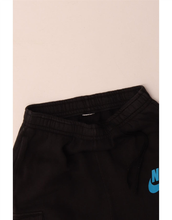 NIKE Pantaloni da tuta cargo con grafica da uomo Joggers medio cotone nero
