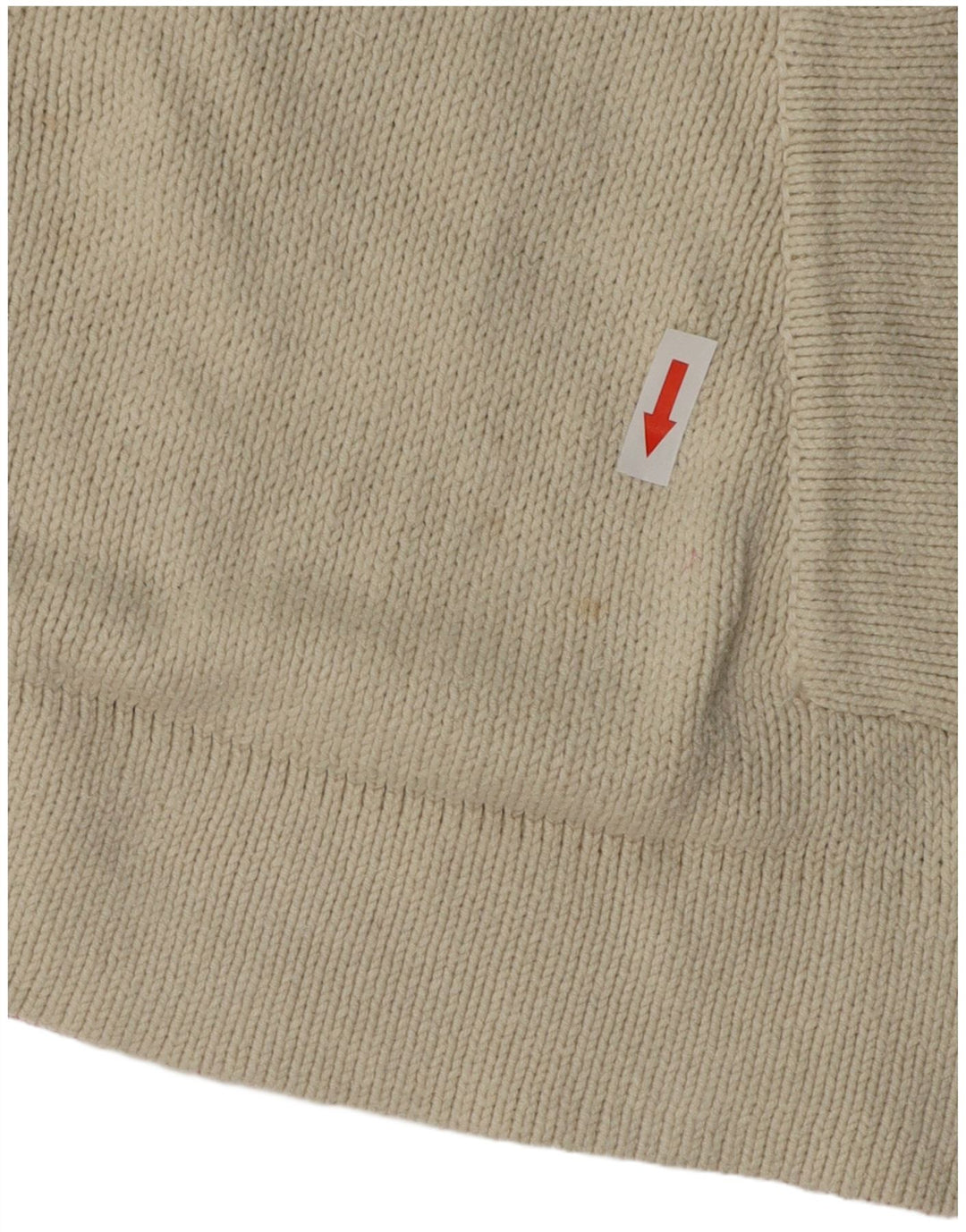 Maglione maglione con collo a scialle da donna Joules UK 8 piccolo bianco sporco