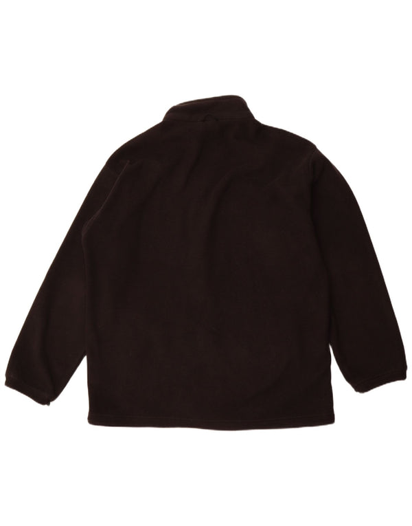 Jack Wolfskin Mens Fleece Jacket UK 46/48 2XL Black Polyester