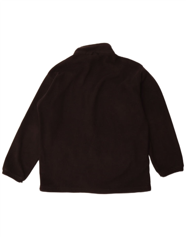 Giacca in pile da uomo Jack Wolfskin UK 46/48 2XL poliestere nero