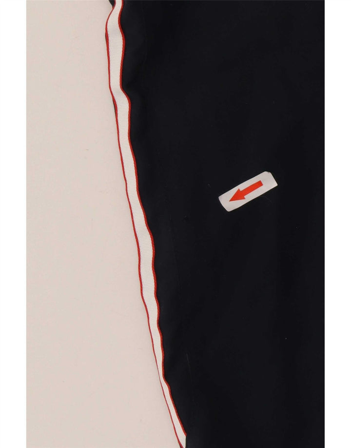 Pantaloncini sportivi da uomo Adidas Bermuda medi in poliestere blu navy