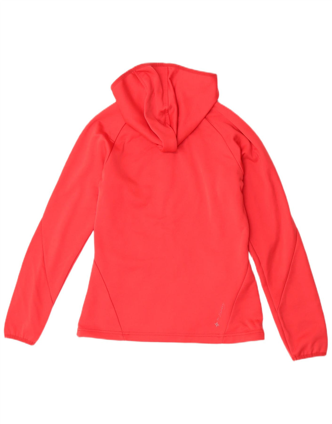 Maglione con cappuccio e zip da donna McKinley UK 10 piccolo poliestere rosso
