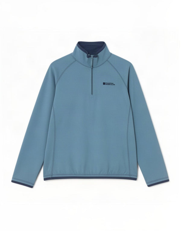 Maglione in pile da donna con collo e zip Mountain Warehouse UK 16 grande poliestere blu