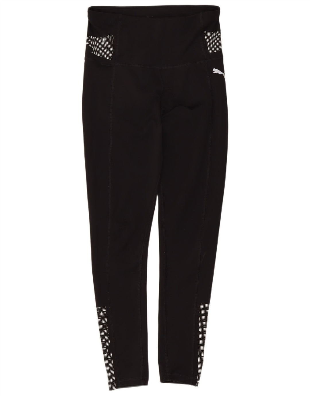 Leggings grafici da donna Puma UK 6 XS poliestere maculato nero