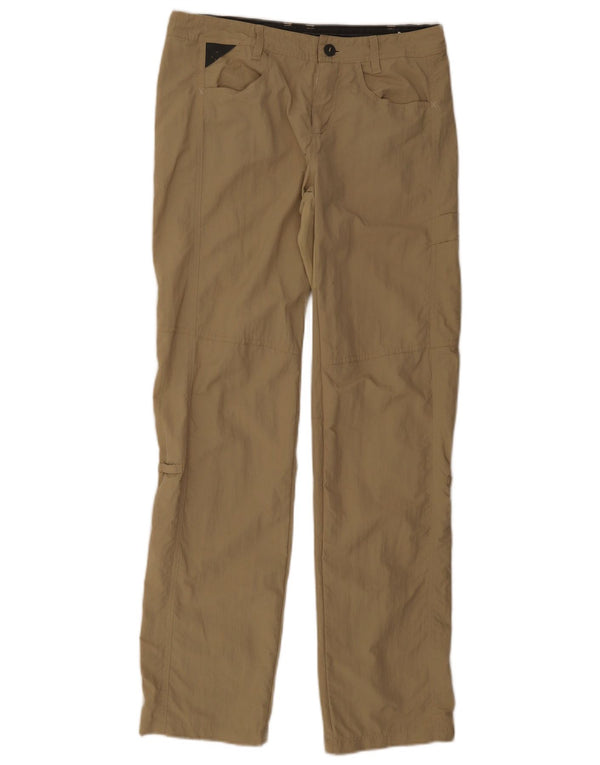 Pantaloni casual dritti da donna Patagonia US 6 Medium W31 L32 Nylon kaki