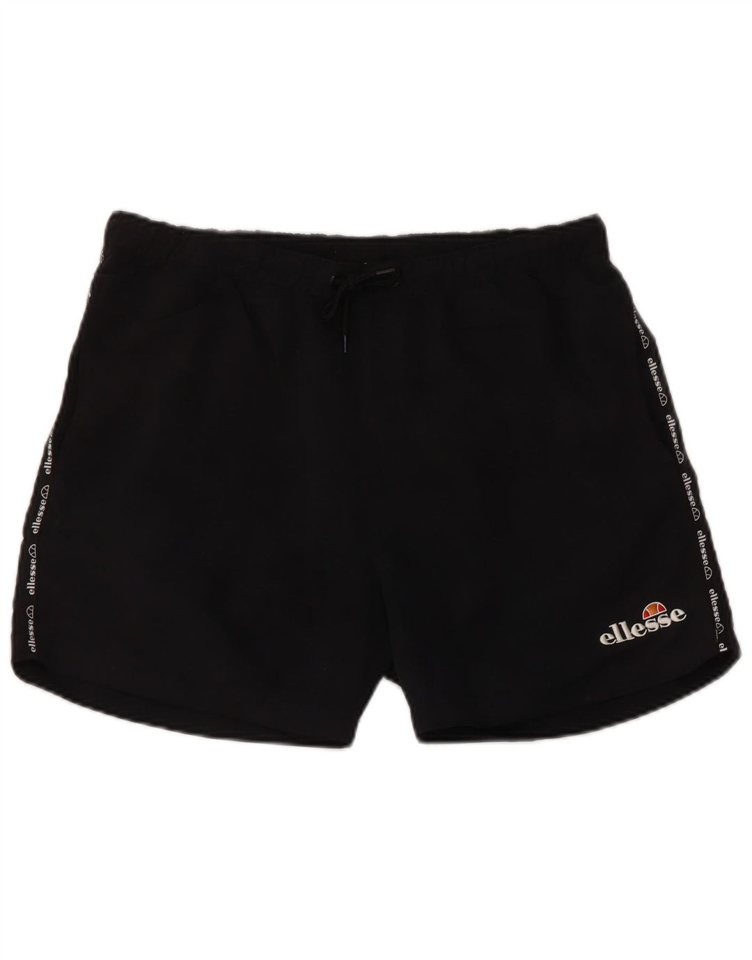 Pantaloncini da bagno grafici da uomo Ellesse piccoli in poliestere nero