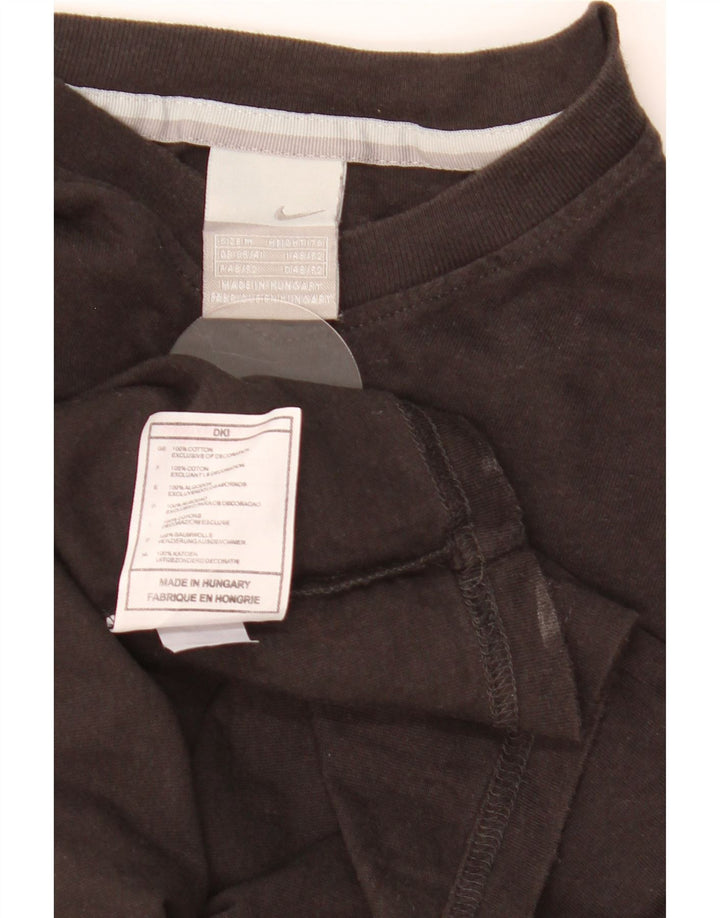 T-shirt da uomo Nike Top UK 39/41 cotone nero medio