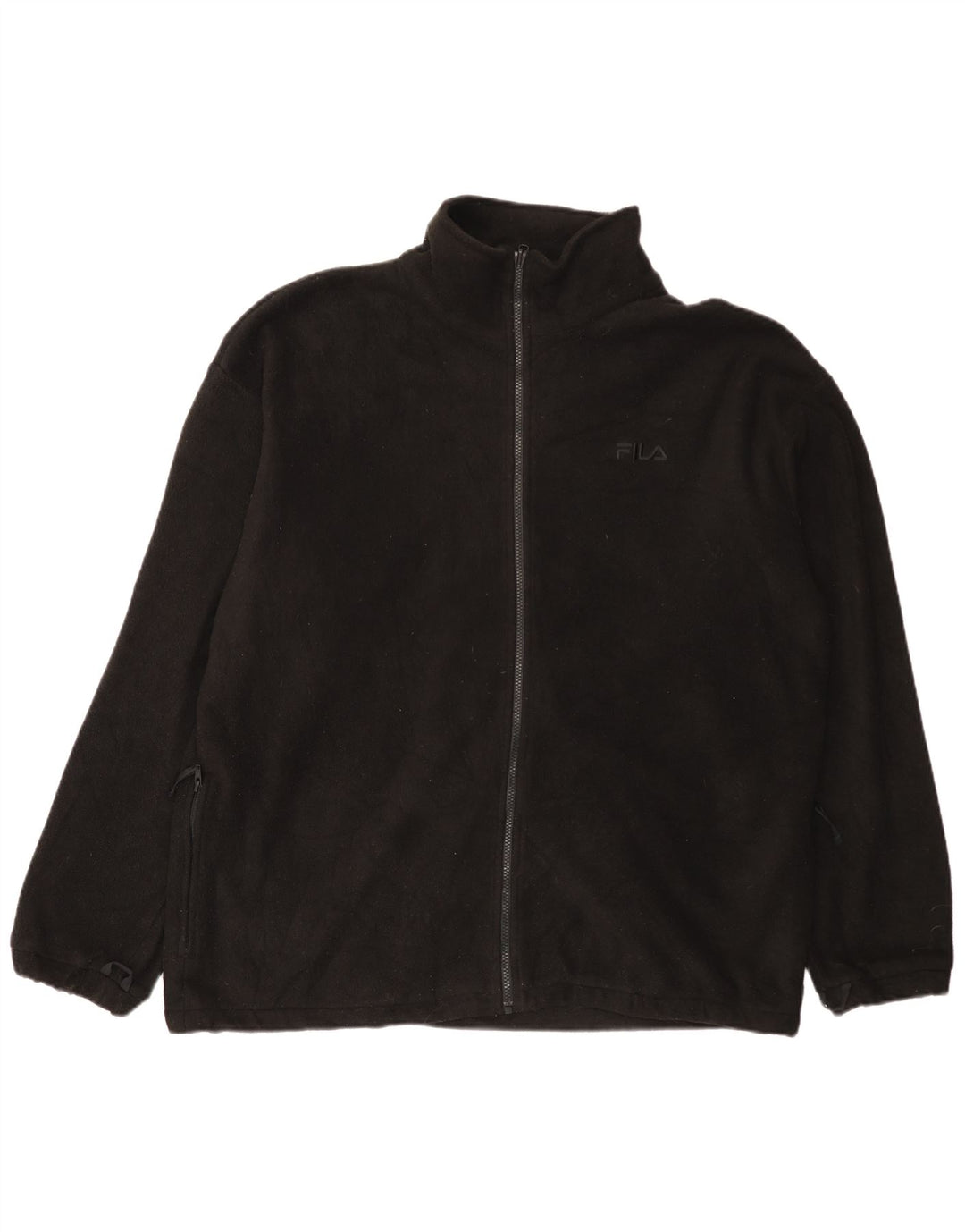 Giacca in pile da uomo Fila Liner UK 44 2XL poliestere nero