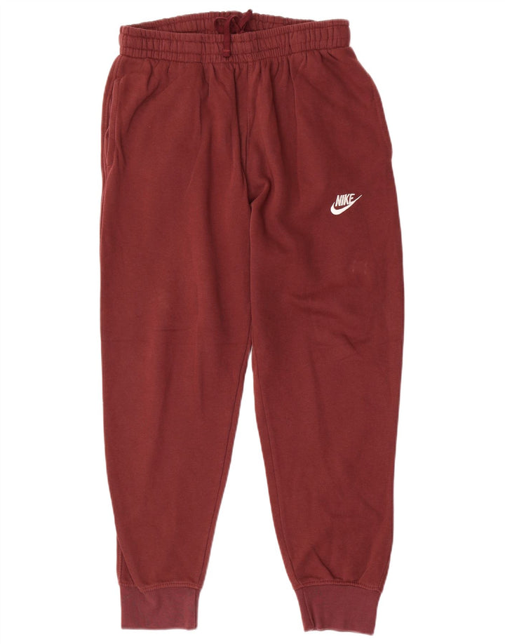 Pantaloni da tuta da donna Nike Joggers UK 14 Medium Maroon Cotton