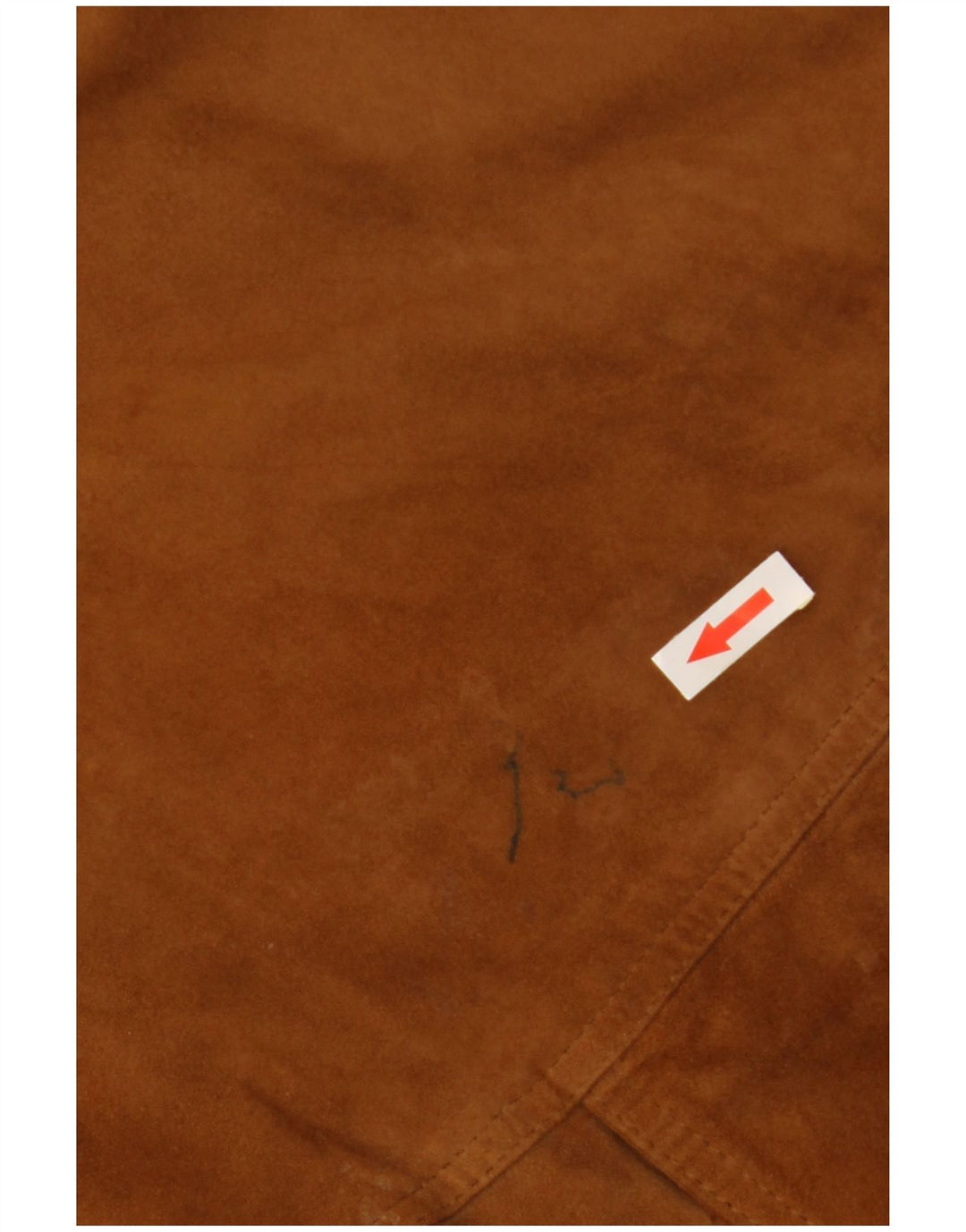 Giubbotto bomber da uomo in pelle scamosciata VINTAGE IT 52 XL Marrone