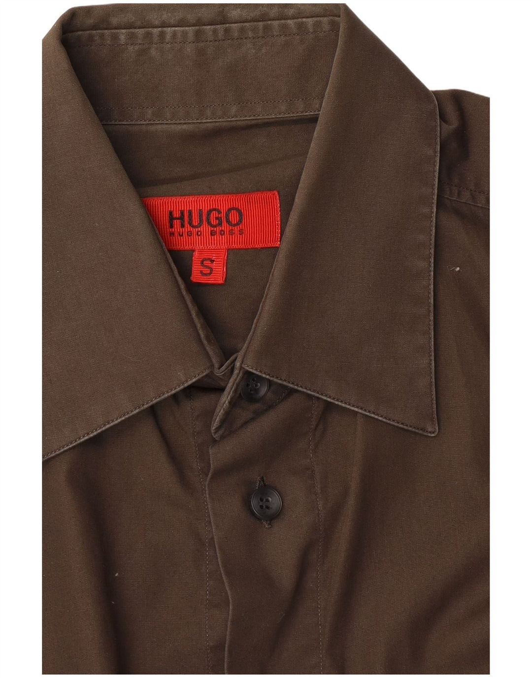 Camicia da uomo HUGO BOSS piccola marrone