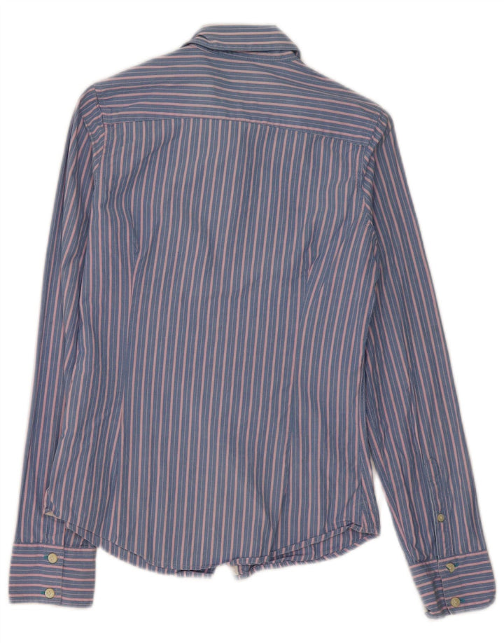 Camicia da donna Jack Wills UK 8 piccolo cotone a righe blu