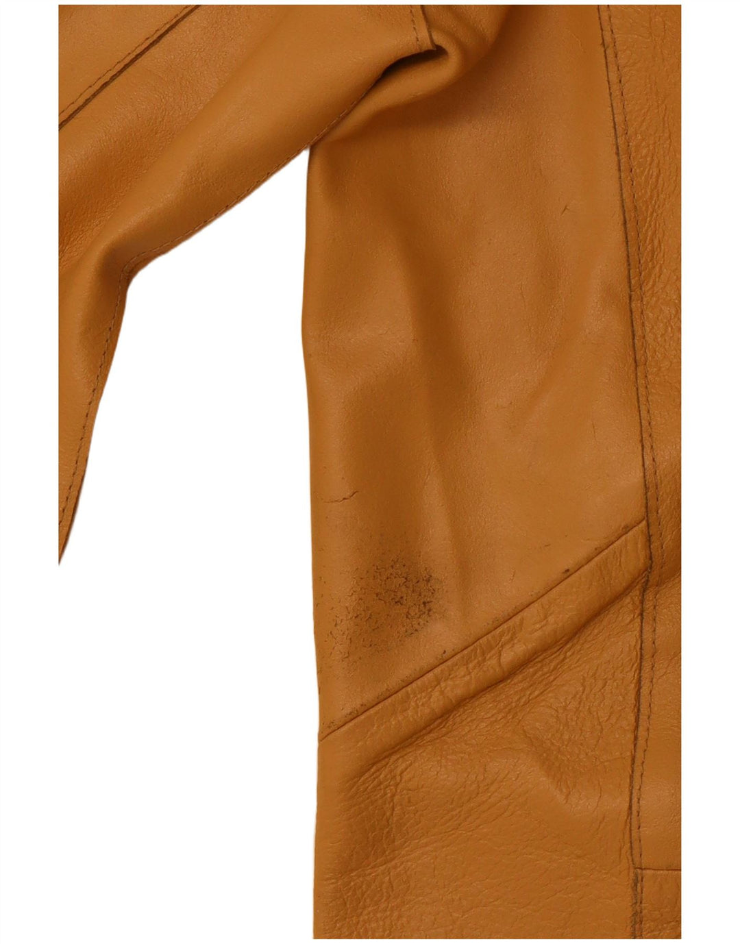 Giacca blazer vintage da donna a 2 bottoni UK 10 piccola beige