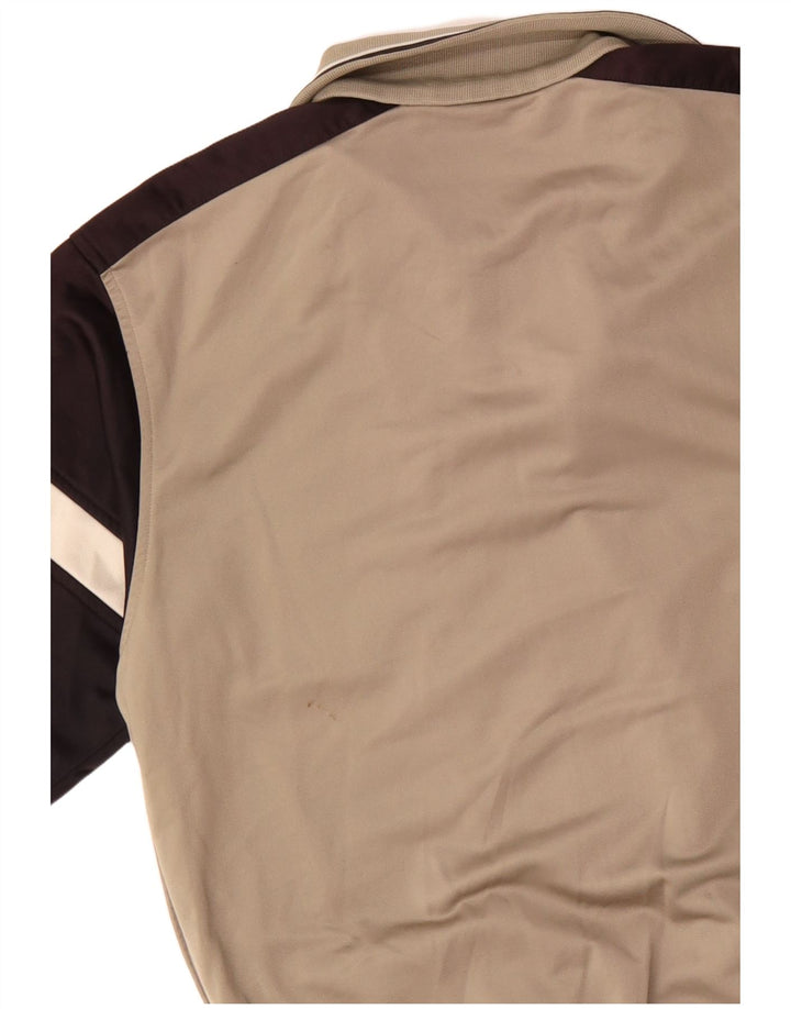 Giacca da tuta da uomo Kappa Small Beige Colourblock Poliestere