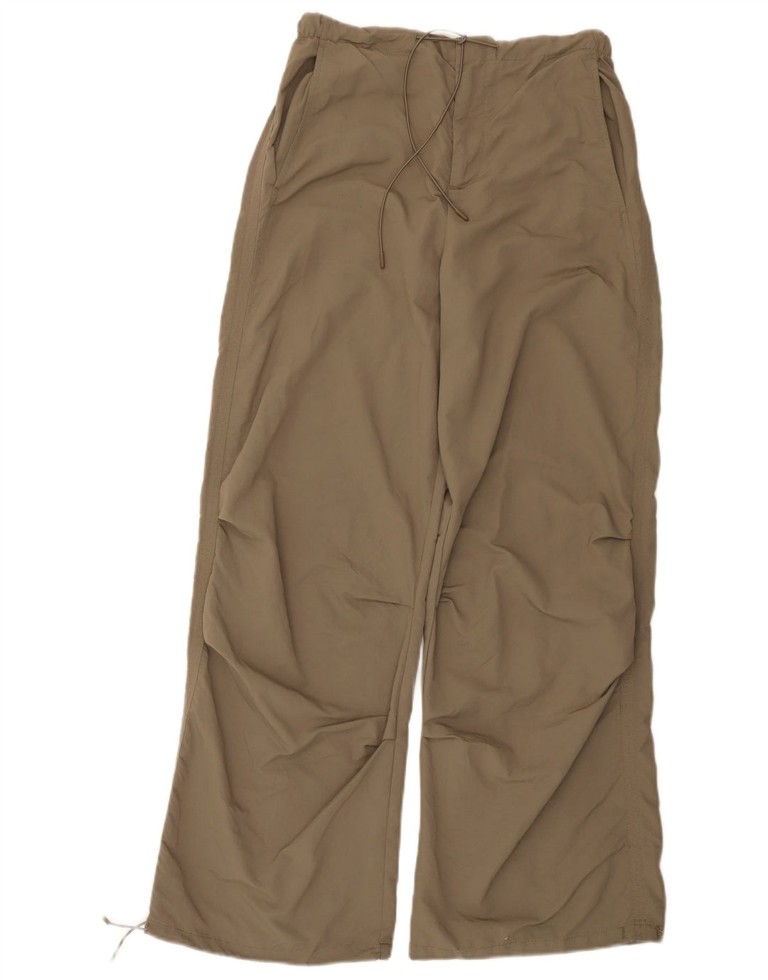 Pantaloni della tuta da donna Zara UK 10 Small Marrone Poliammide