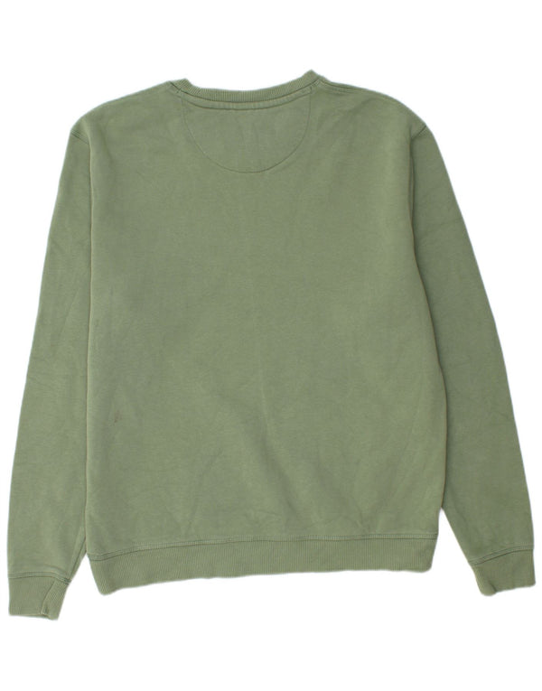 Felpa da uomo Jack Wills in cotone verde medio