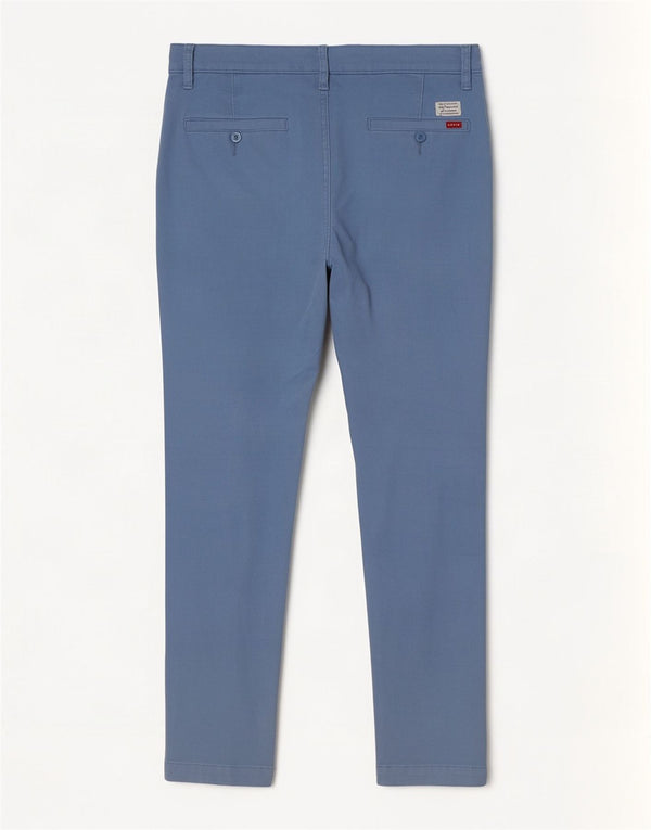Pantaloni chino slim affusolati da uomo Levi's W33 L32 in cotone blu