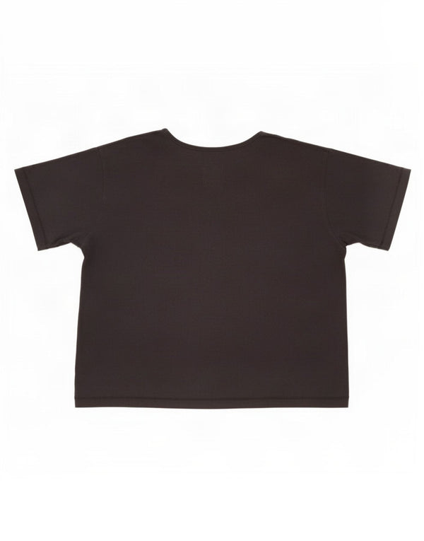 T-shirt grafica corta da donna Champion UK 14 media nera