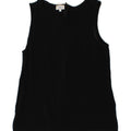 LUISA SPAGNOLI Womens Sleeveless Blouse Top UK 14 Large Black Vintage Luisa Spagnoli and Second-Hand Luisa Spagnoli from Messina Hembry 