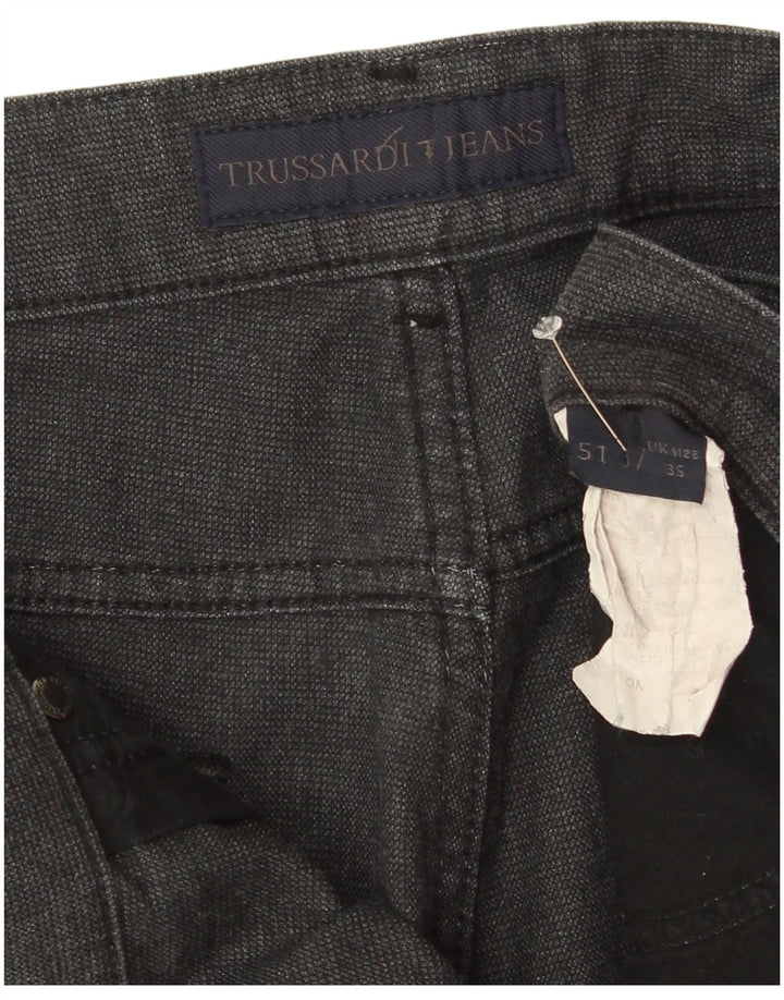 Pantaloni Casual Dritti Uomo Trussardi W35 L30 Grigi