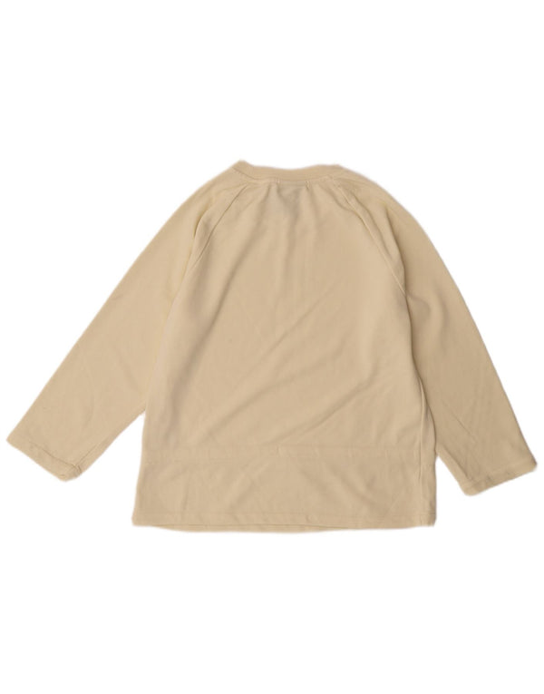 Felpa Nike Bambina 13-14 anni XL in cotone bianco sporco