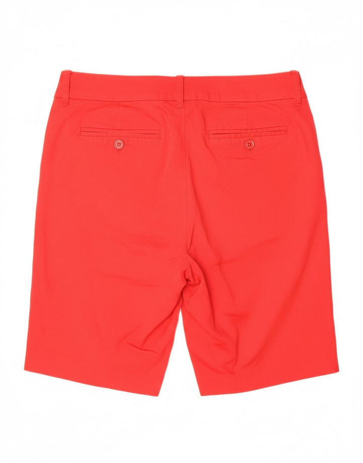 MOSSIMO Womens Casual Shorts US 4 Small W30 Red Cotton