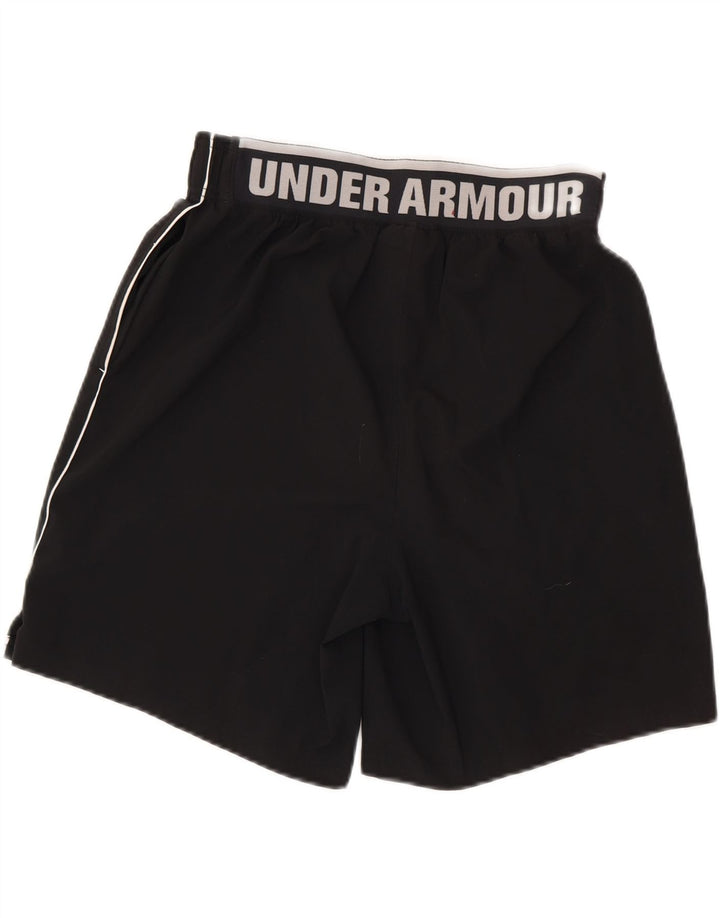 Pantaloncini sportivi grafici da uomo UNDER ARMOUR poliestere medio nero