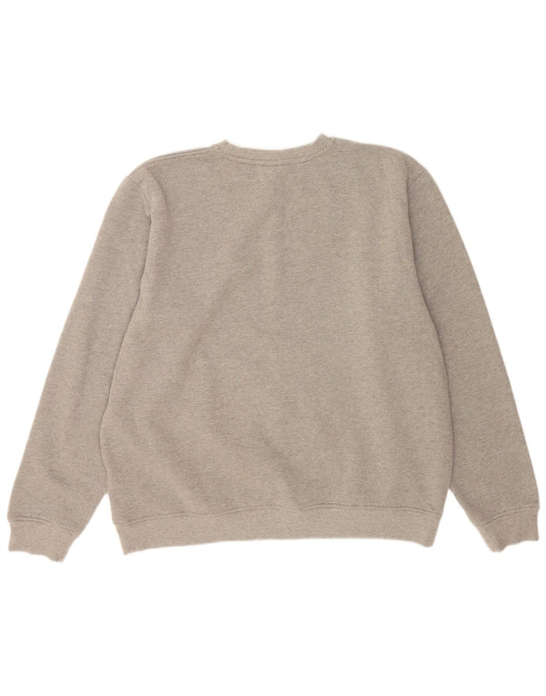 Felpa Kappa Uomo Maglione 2XL Cotone Grigio