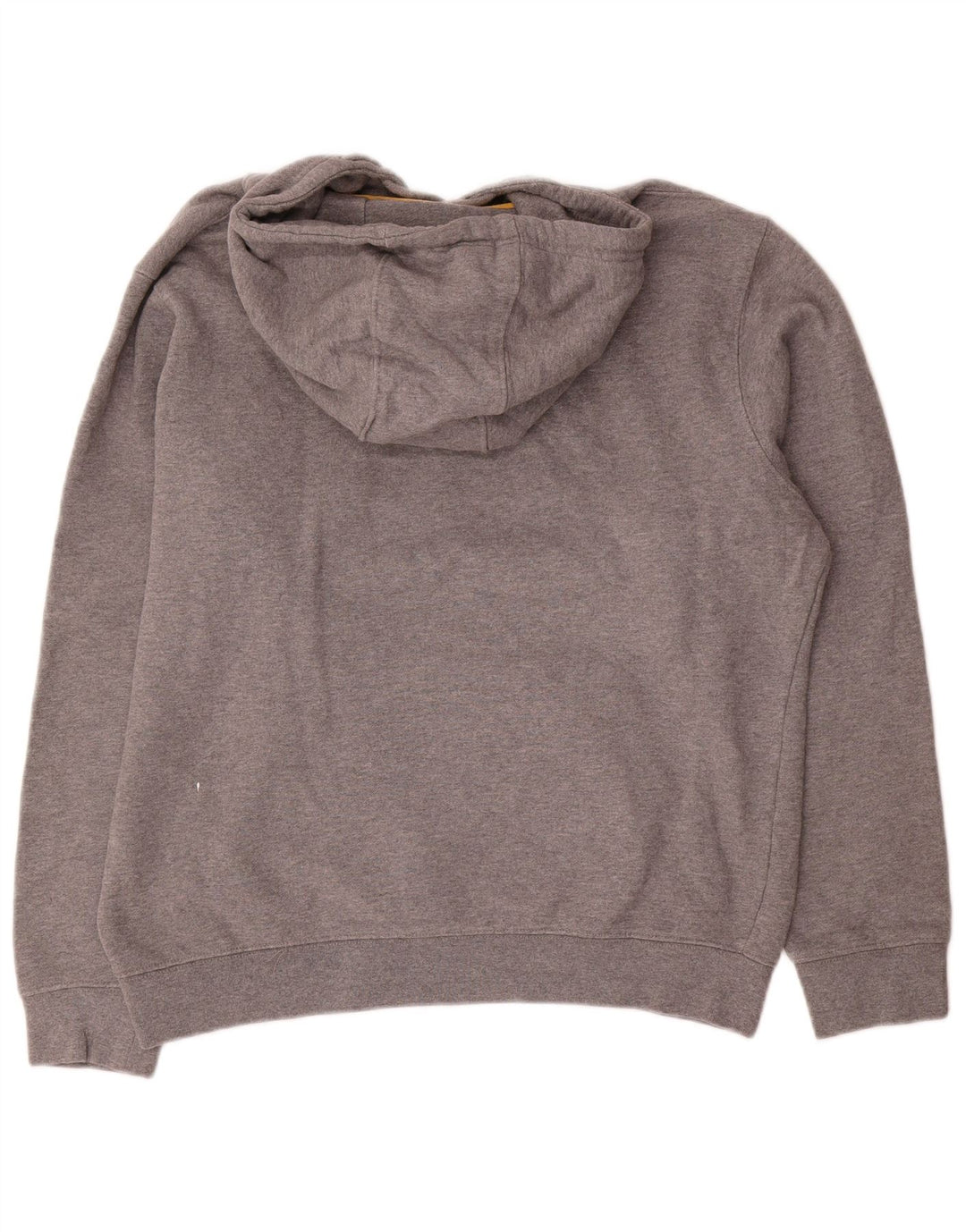 Maglione con cappuccio grafico da uomo CAT grande in cotone grigio