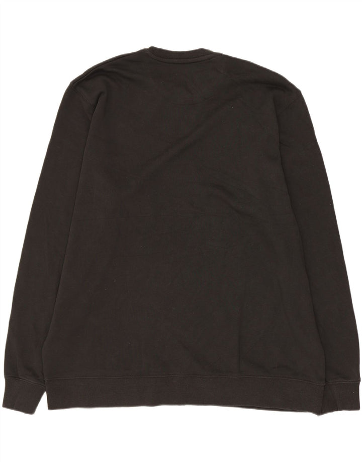 Felpa da uomo Wrangler maglione 2XL cotone nero