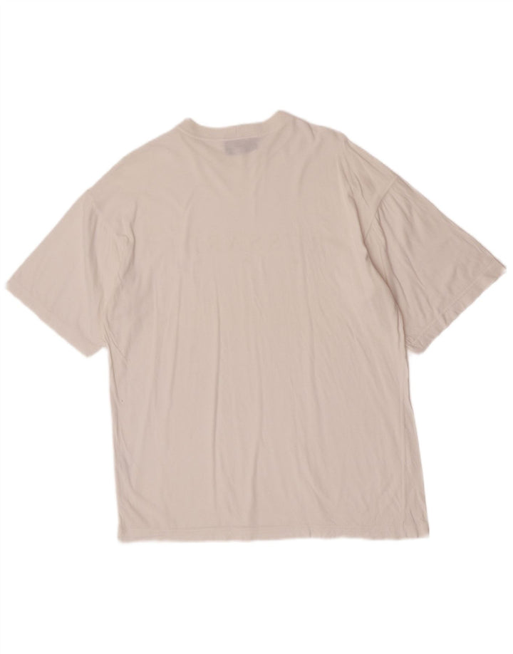 T-shirt grafica da uomo Trussardi Jeans Top in cotone bianco medio