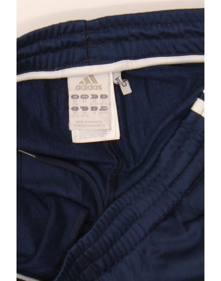 Pantaloni da tuta da donna ADIDAS Climalite Joggers UK 4/6 XS Blu navy