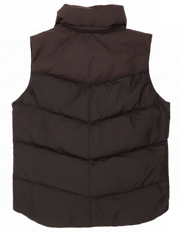 Gilet imbottito da donna Nike UK 10/12 medio nero