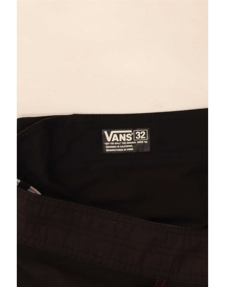 Pantaloncini da bagno grafici da uomo Vans medi color block multicolore