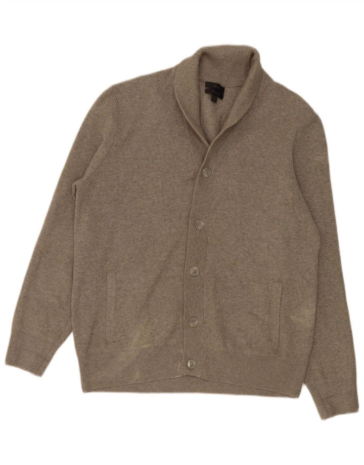 MARKS & SPENCER Maglione cardigan da uomo UK 44/46 XL Poliestere grigio