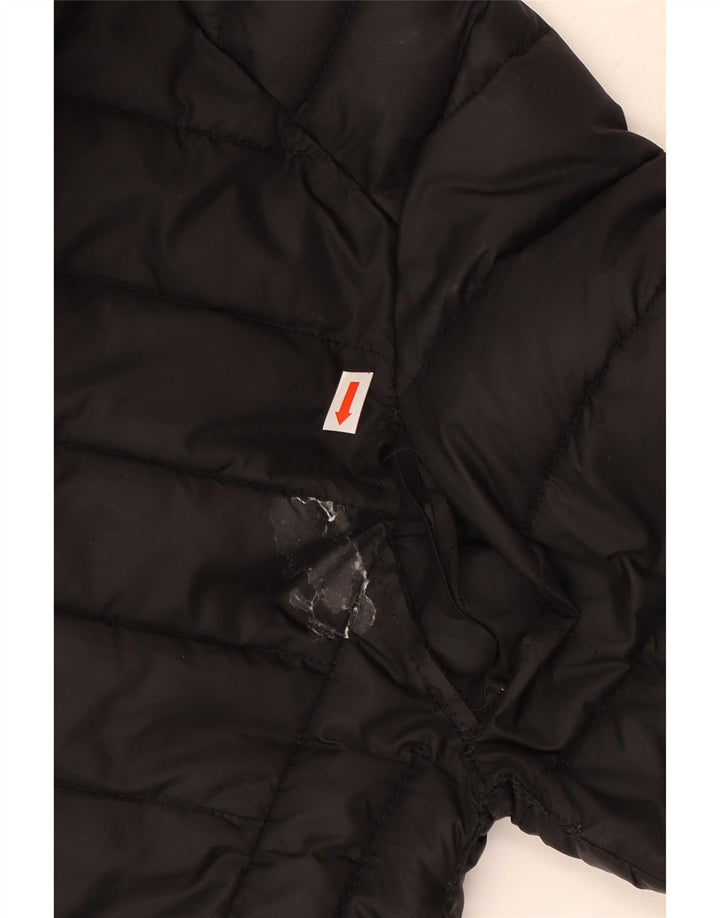 Ellesse Giacca imbottita con cappuccio da uomo UK 40 Large Nero Poliestere