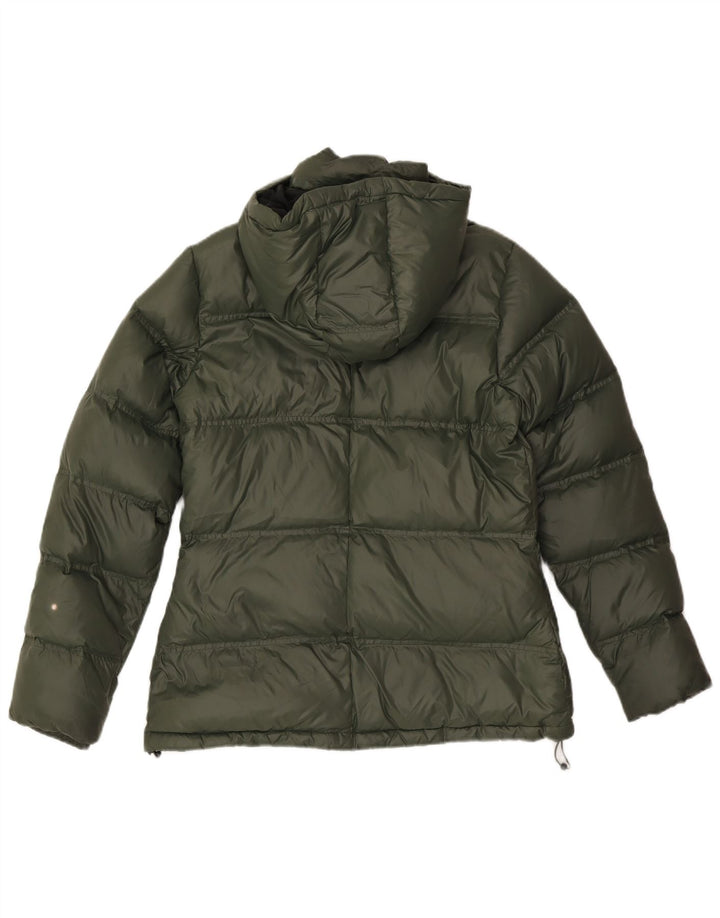 Giacca imbottita con cappuccio da donna North Sails UK 14 verde medio