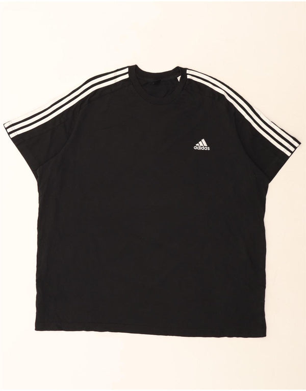 T-shirt da uomo Adidas Top 2XL cotone nero