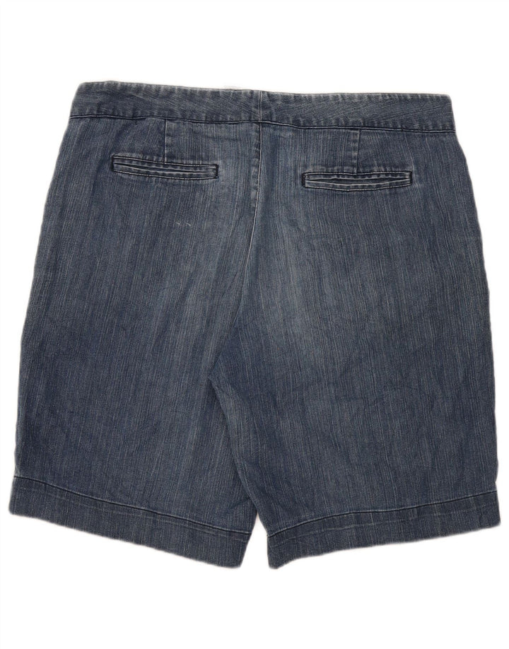 Pantaloncini di jeans da donna Dockers US 14 XL W36 cotone blu