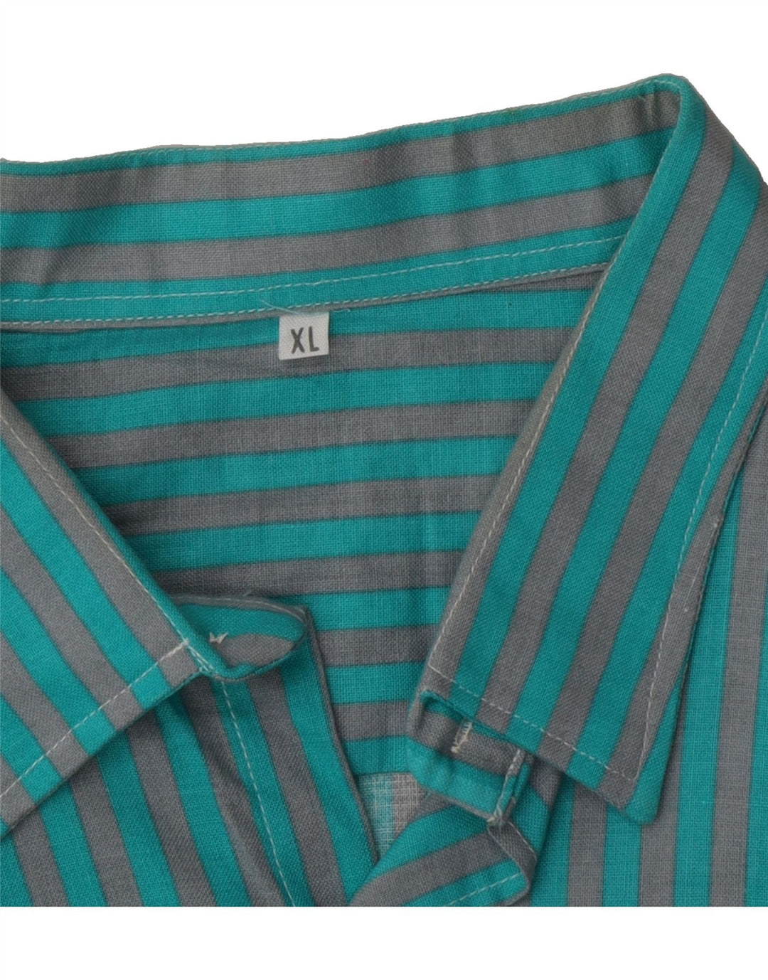 PHIL & PAUL Mens Shirt XL Blue Striped Vintage Phil & Paul and Second-Hand Phil & Paul from Messina Hembry 