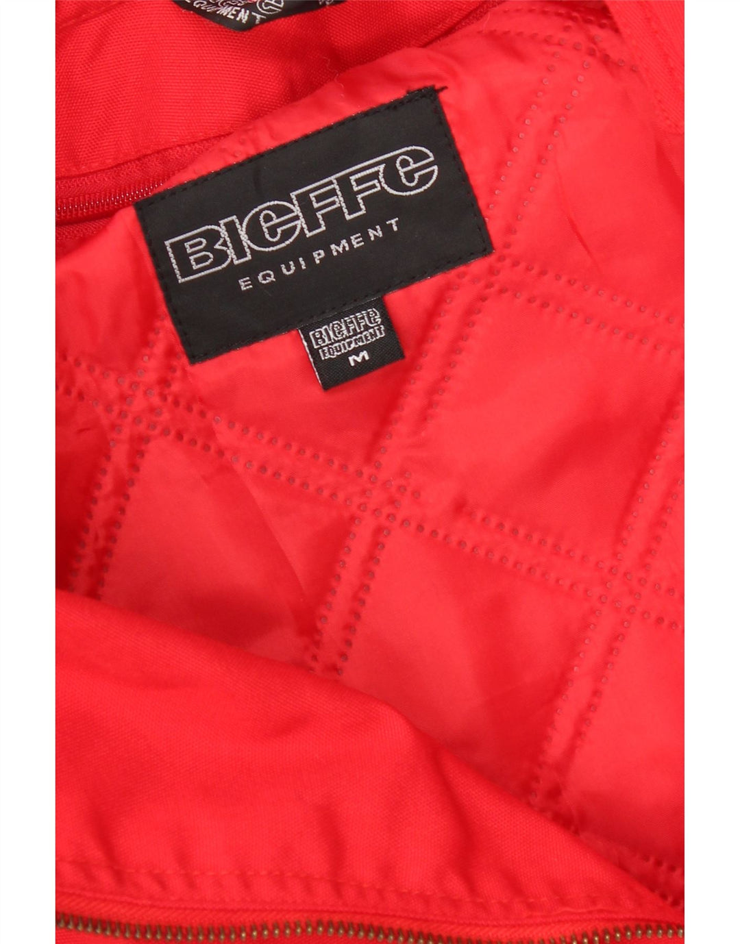 BIEFFE Womens Bomber Jacket UK 14 Medium Red Vintage Bieffe and Second-Hand Bieffe from Messina Hembry 