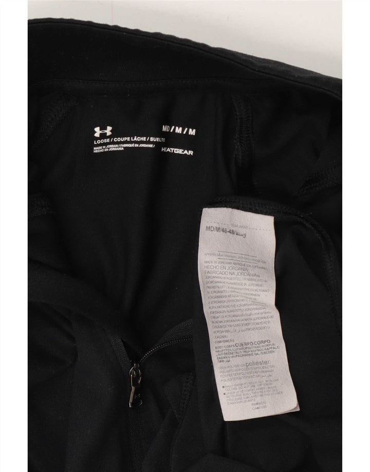 Top da tuta con grafica pullover da donna Under Armour UK 12 medio nero